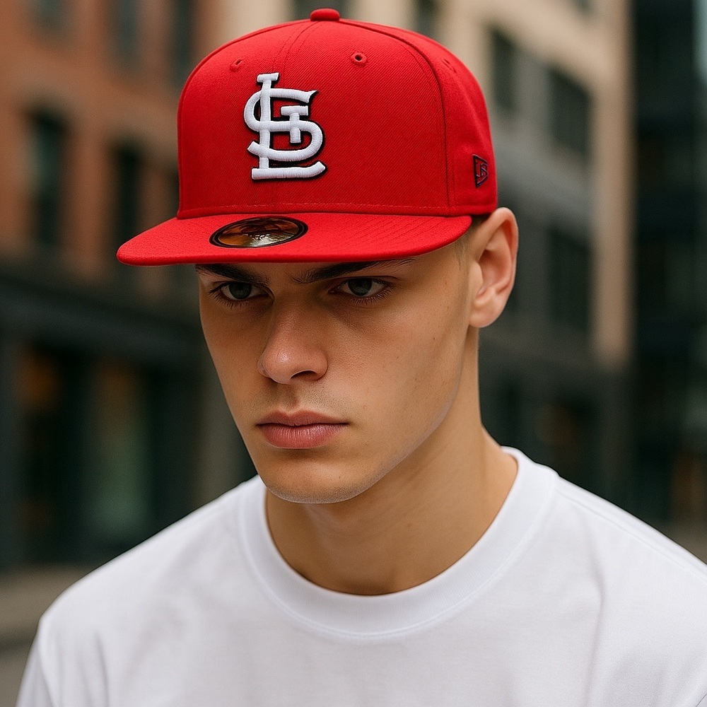 Men's St. Louis Cardinals New Era Red On-Field Authentic 59FIFTY Fitted Hat
